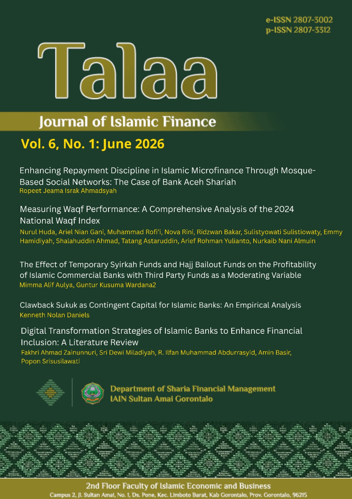 					View Vol. 6 No. 1: June 2026
				